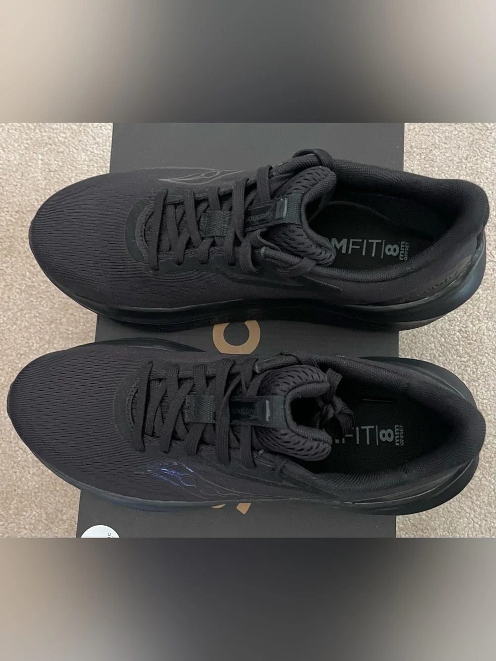 Saucony Echelon 10 Triple Black Women's Athletic Shoes